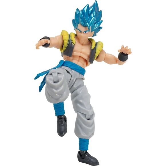 Bandai Dragon Ball Evolve 5 Inch Action Figure Super Saiyan Blue Gogeta - Picture 5 of 6